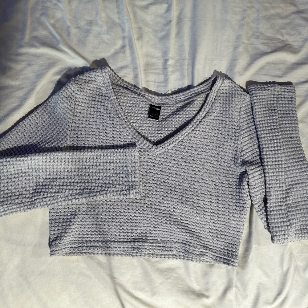 SHEIN cropped long sleeve